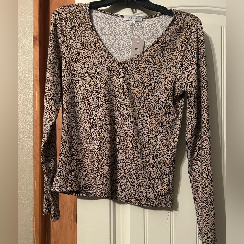 Top by Gaze in Leopard /Cheetah print